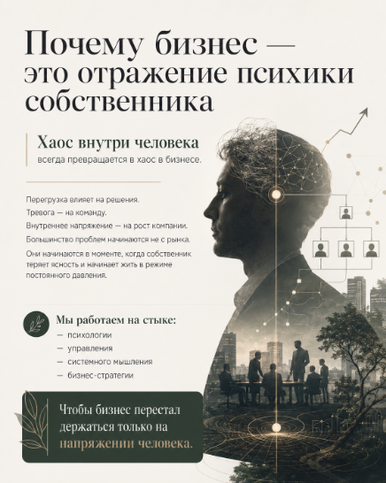 Почему бизнес — это отражение психики собственника